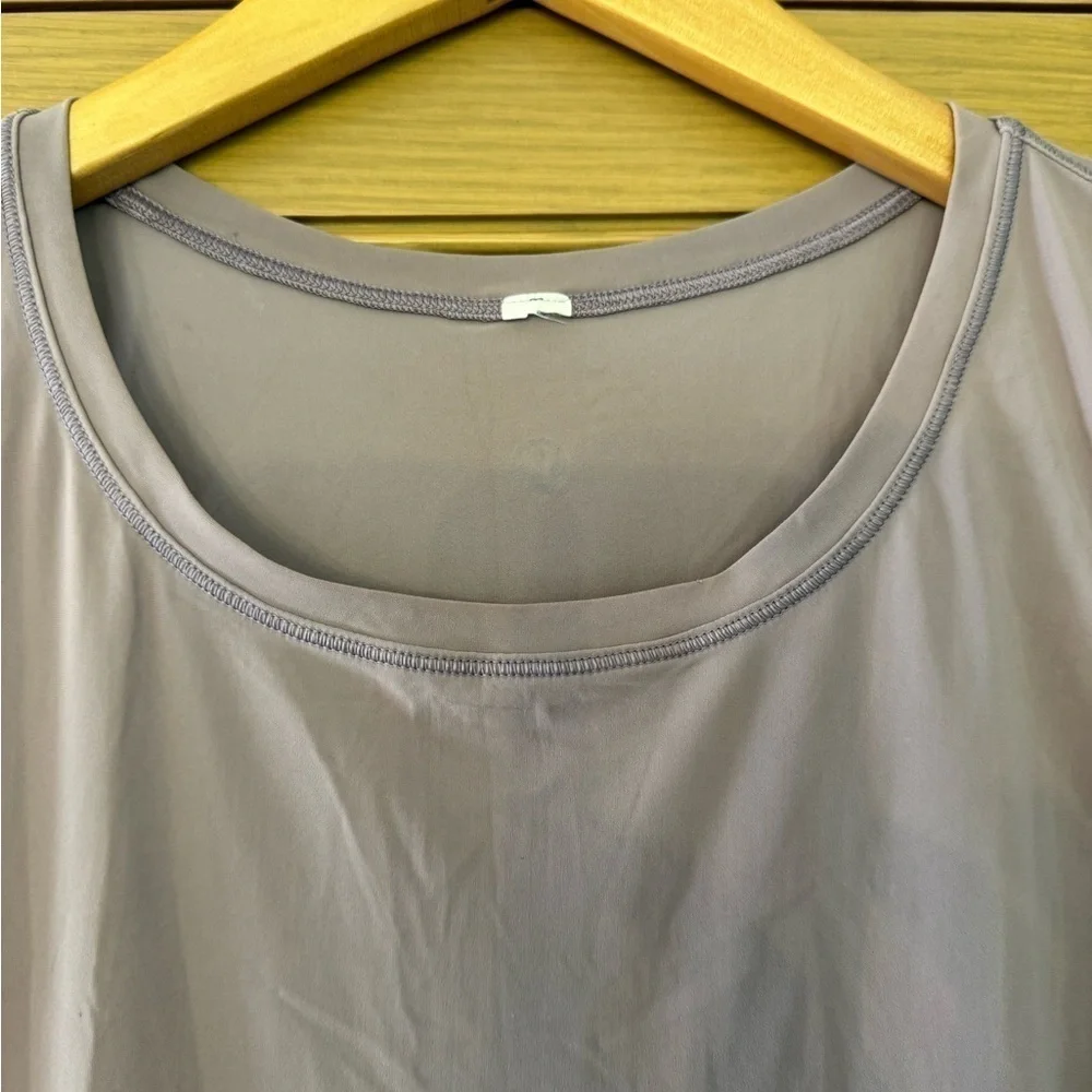 Lululemon Mesh Cut Out Back Tank Top Loose Fit